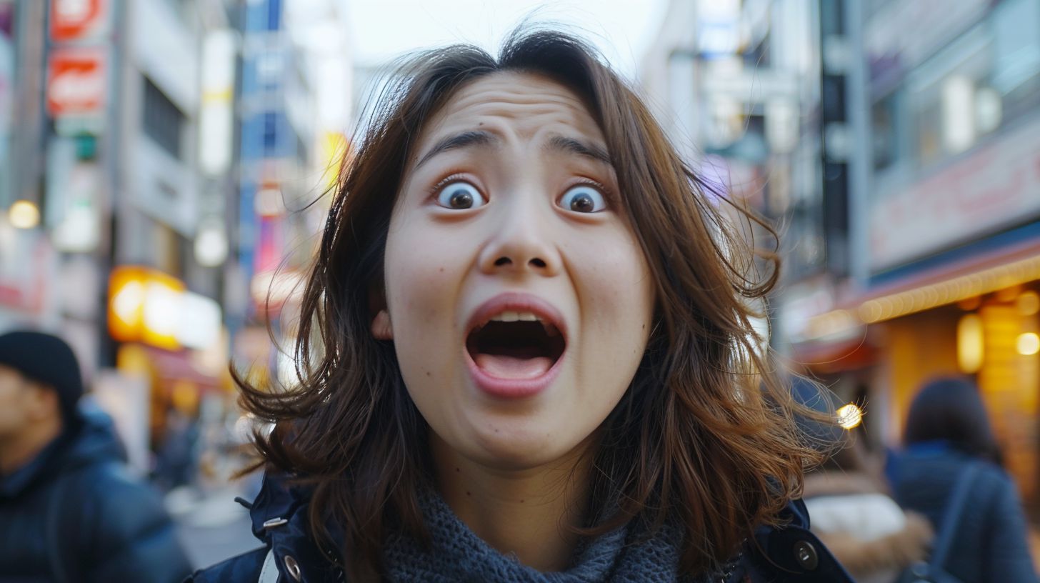変顔女子　北海道　函館市　2025年07月05日　変顔画像