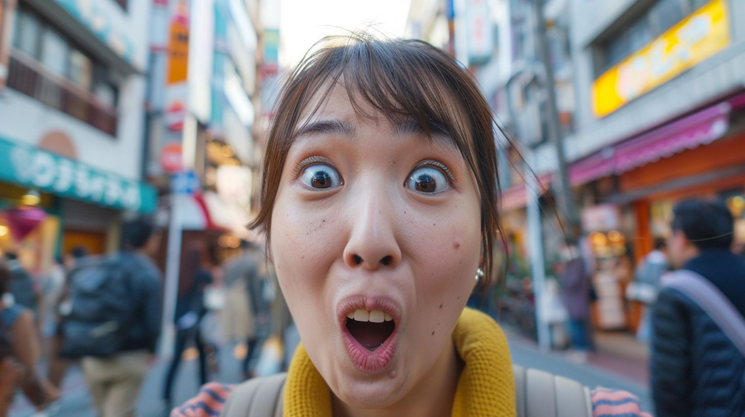 変顔女子　茨城県　牛久市　2025年07月23日　変顔画像