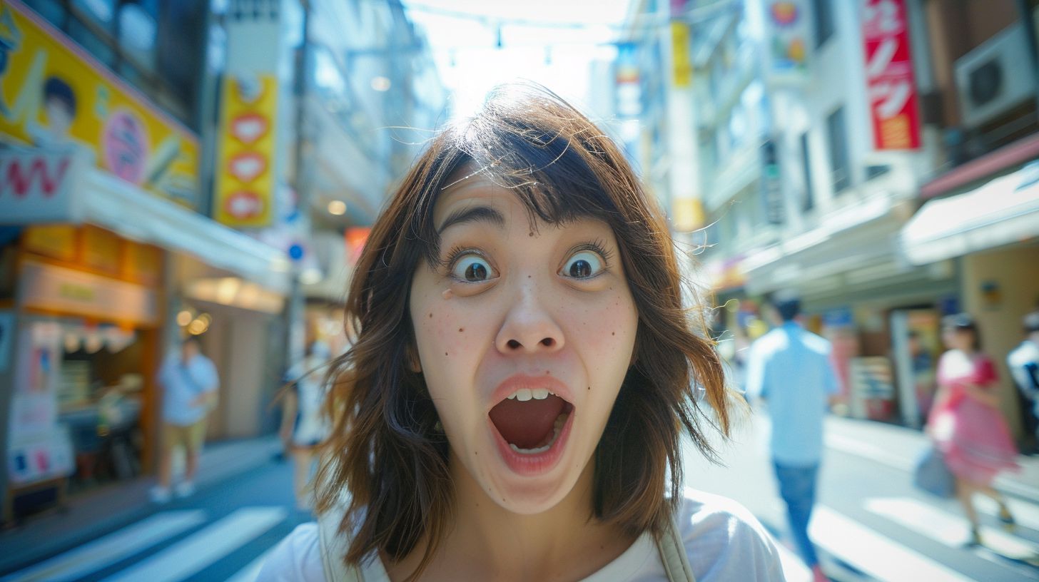 変顔女子　京都府　宇治市　2025年08月13日　変顔画像
