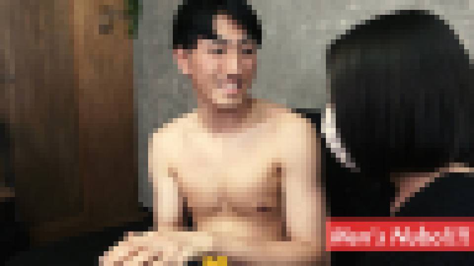 高身長さわやかイケメン登場★24歳某宅配便屋♪落ち着いた雰囲気からは一切想像できない艶めかしいSEXテクニックを披露!! 《MENS NUBO》のイケメン君 画像