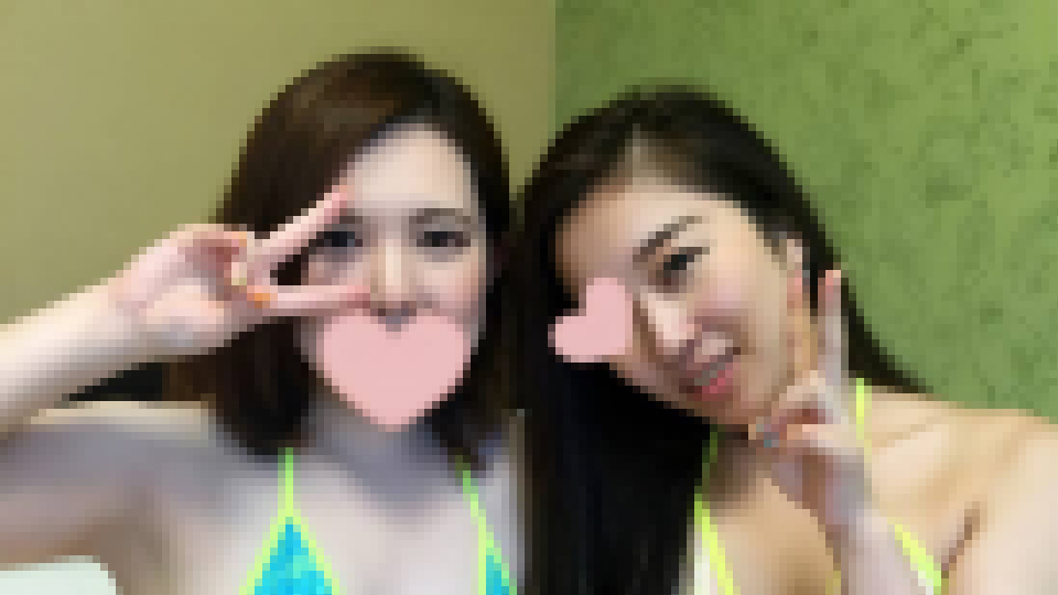 マリ ユリア - 【個人撮影】マリ&ampユリア 水着美女2人とお酒の勢いで生ハメ！中出し！ 大画像