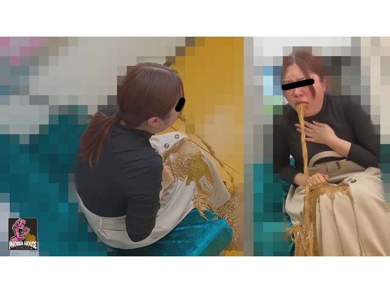 終電車ぶちまけ嘔吐　サンプル画像10