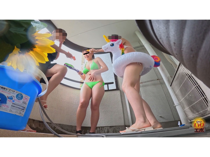 夏到来!! 海の家 濡れ肌水着ズラしうんち　サンプル画像27