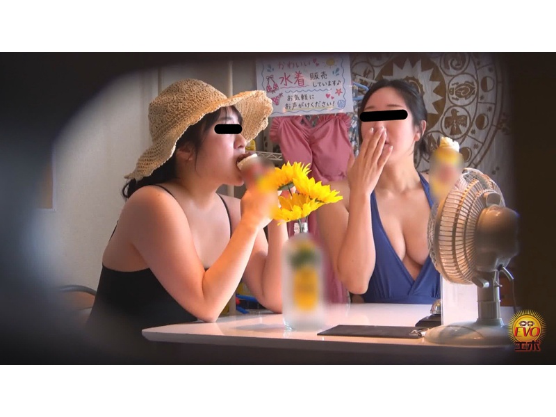 夏到来!! 海の家 濡れ肌水着ズラしうんち　サンプル画像5