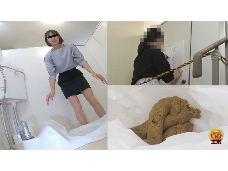 社内非常用トイレ脱糞　〜今日だけここがトイレなのです〜　サンプル画像16