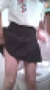 Real女子トイレ スレンダー美女にルックストップJD風ギャル サンプル画像10