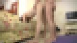 無修正AV流出「レオタードの股間を見せつけながら密着指導する奈津美さんは、ノーパンパンストエロインストラクター」後編 サンプル画像11