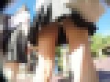 ミミックさんの「夢の国」極秘潜入!制服JKストーキングパンチラ盗撮! Vol.19 サンプル画像02