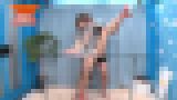 無修正AV流出「マジッ〇ミラー号 アナウンサー志望の高学歴女子大生限定！「女子アナの面接を体験してみませんか？」電マで責められても、チ○コを挿入されても、見物客にガン見されても何があってもカメラ目線！！2」Vol.3　サンプル画像02