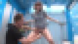 無修正AV流出「マジッ〇ミラー号 アナウンサー志望の高学歴女子大生限定！「女子アナの面接を体験してみませんか？」電マで責められても、チ○コを挿入されても、見物客にガン見されても何があってもカメラ目線！！2」Vol.3　サンプル画像05