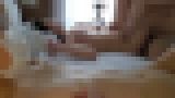 四葉さな・無修正個人撮影動画「4P連続中出し黒髪の華奢な子と巨乳のアニメ声バイト仲間のカフェ店員」後編 (※映像ノイズ有り) サンプル画像07