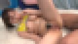 無修正AV流出「マジッ〇ミラー号 素人女子大生限定 100の質問中に突然デカチンを即ハメ！恥じらいつつも、連続ピストンでオマ○コぐちょ濡れ大絶頂！おまけに大洪水！10人10本番！スポーツ女子編」※映像乱れ有り　サンプル画像02