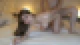 無修正個人撮影動画「部屋に入って２秒でパクリでゴックン！からの中だし２発の超グラマラスＧカップ白ギャルの性欲が相変わらず凄すぎ！」　サンプル画像12
