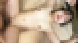 無修正個人撮影動画「顔も仕草もめっちゃカワイイ18歳?巨乳Fカップが激しく揺れるピストンで何度もイカせまくる!」(音ズレあり) サンプル画像03