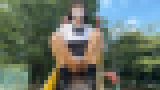 無修正個人撮影動画「顔出し20歳の超スジパイパン大学生 初ハメ撮りで野外露出と中出し後は再注入後お掃除フェラ」 サンプル画像01
