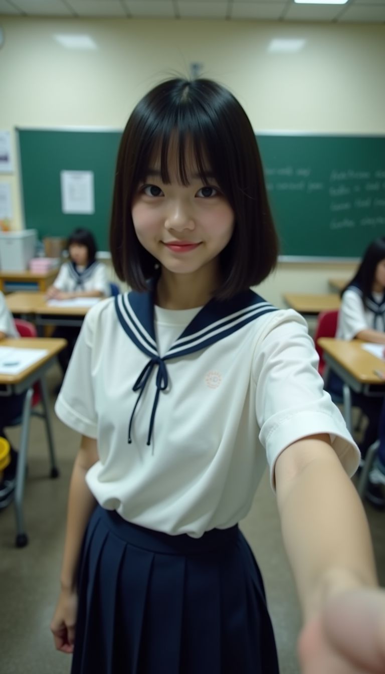 スマホ自撮り画像　埼玉県　新座市　2025年01月12日　Selfie　画像
