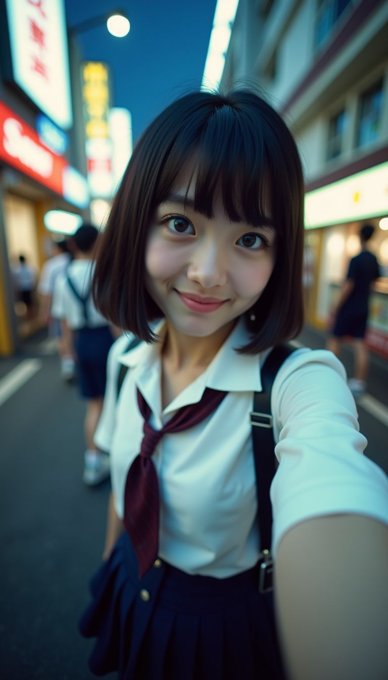 Selfie画像　福岡県　直方市　2025年10月03日　自画撮り　画像