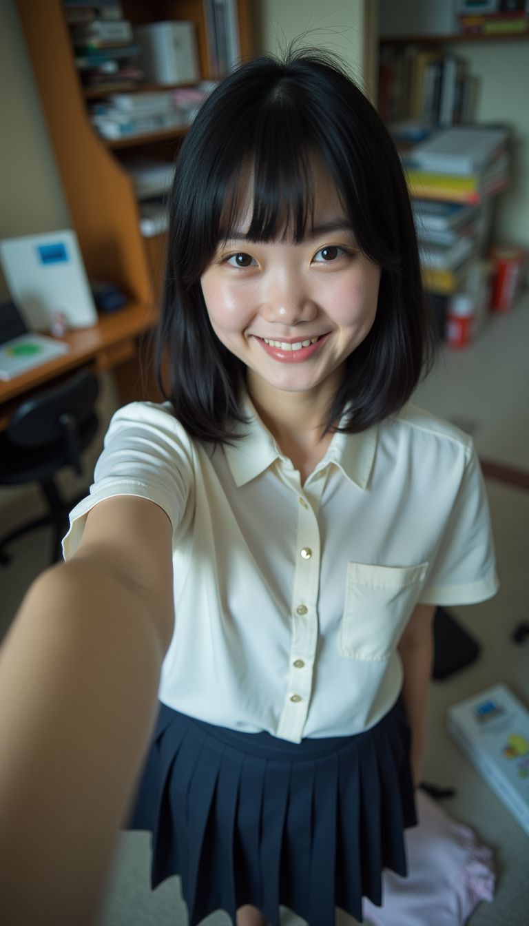 今日の自撮り