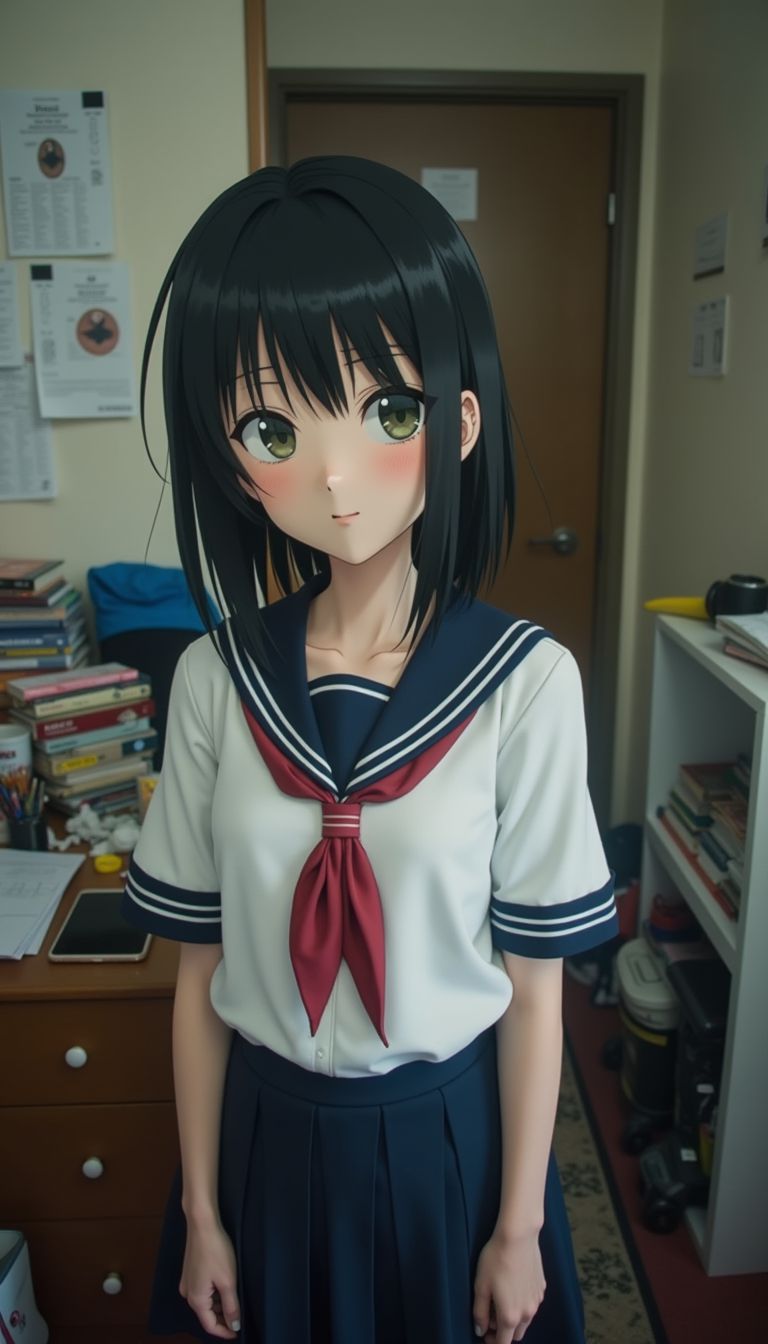今日の自撮り