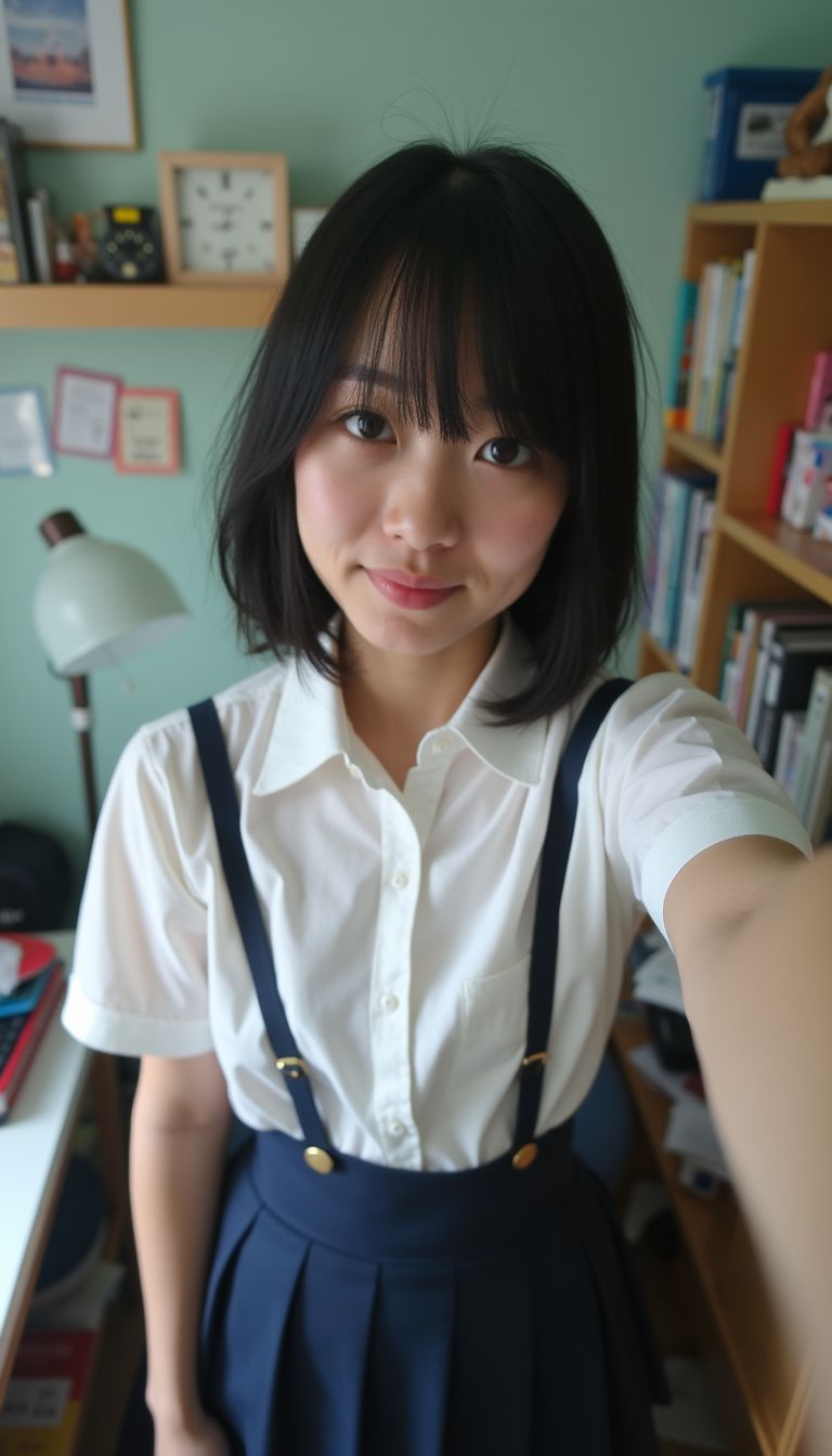 今日の自撮り