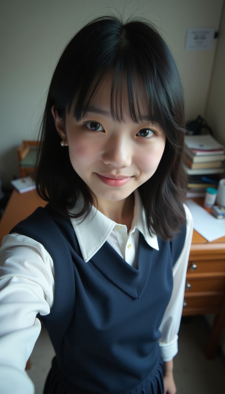 今日の自撮り