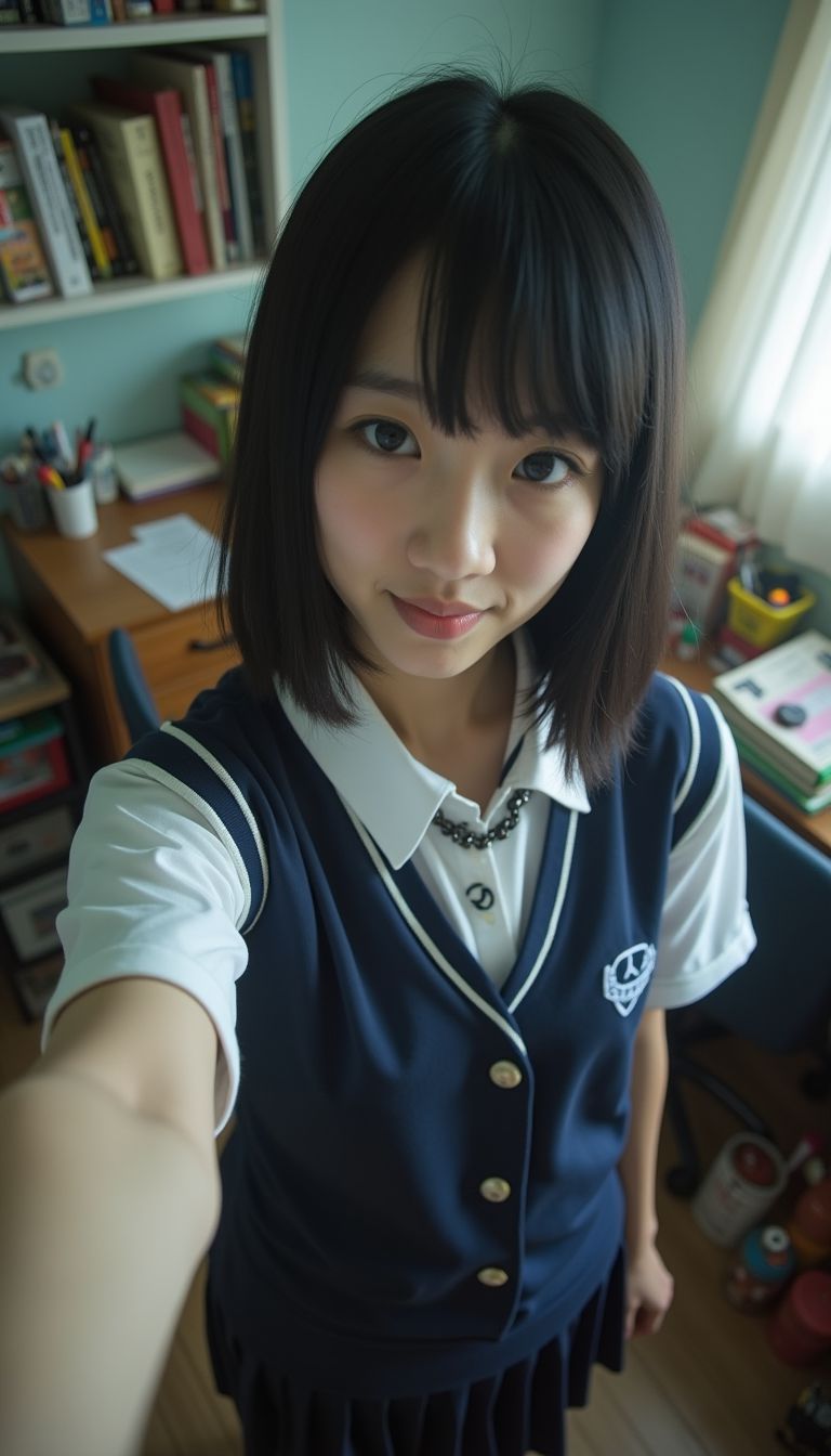 今日の自撮り