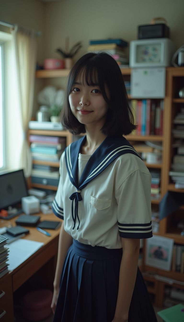 今日の自撮り