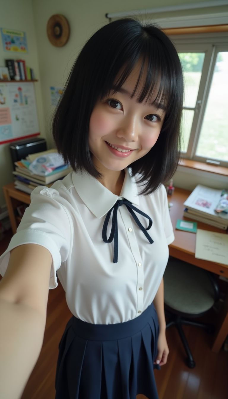 今日の自撮り