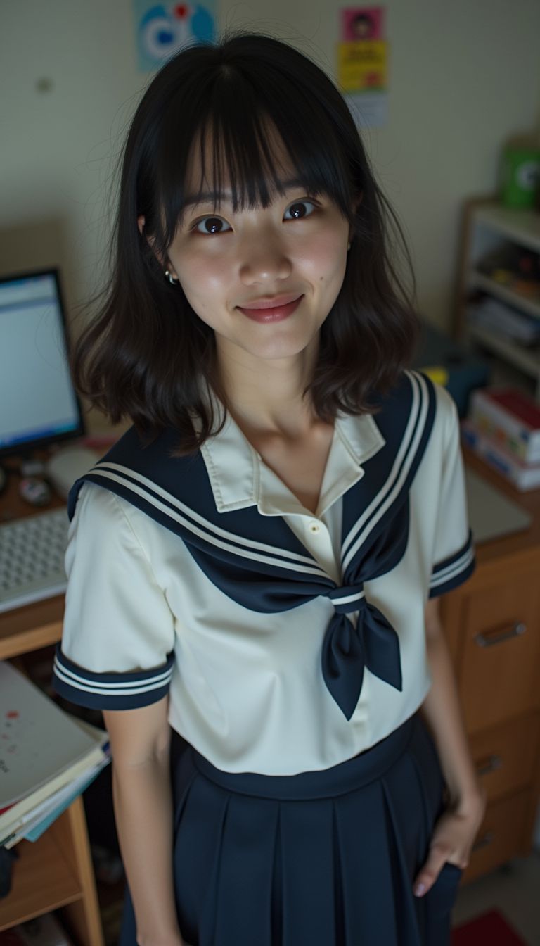 今日の自撮り