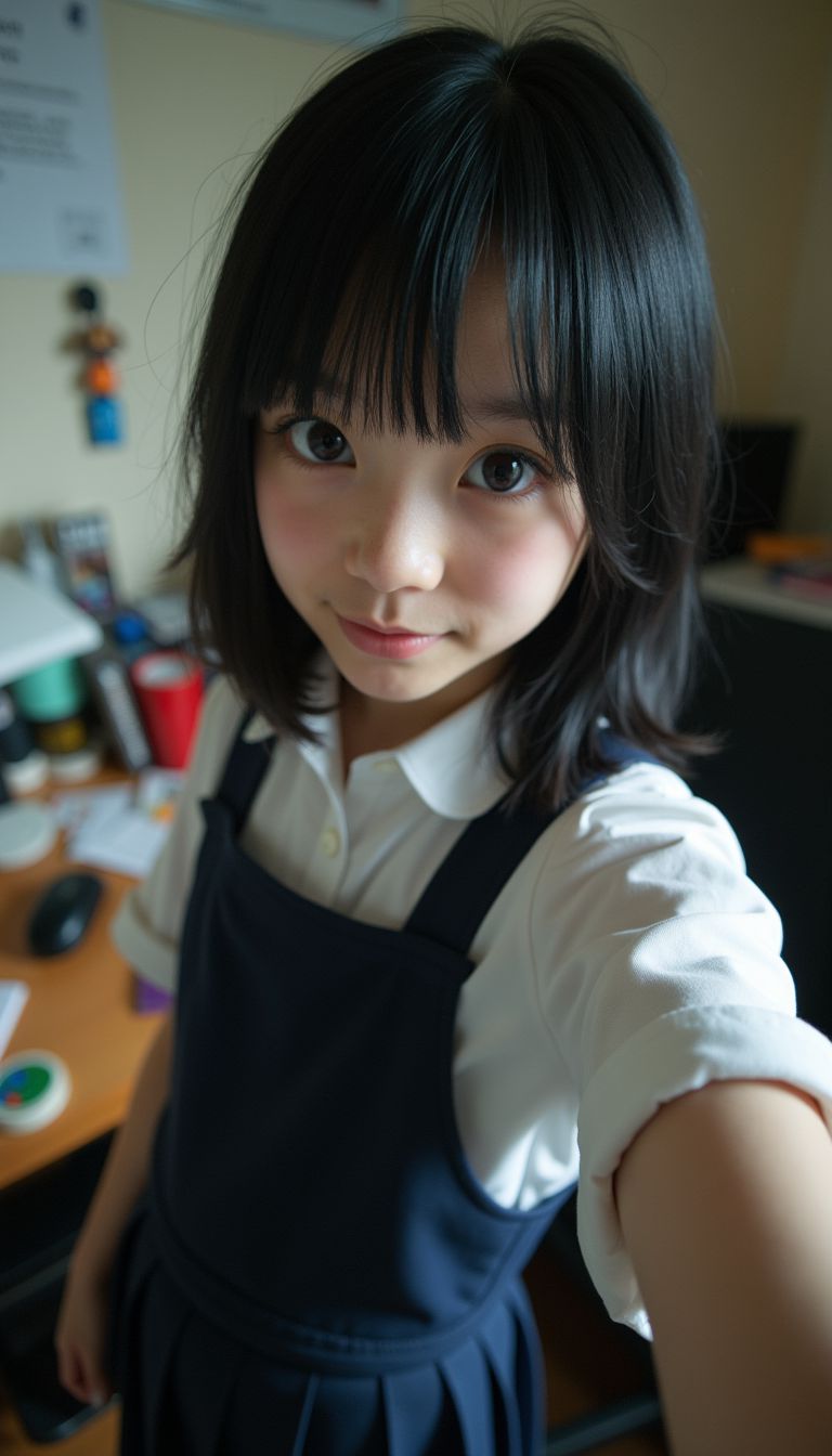 今日の自撮り