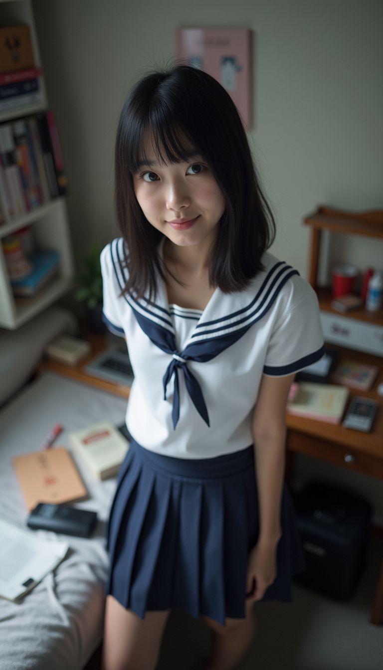 今日の自撮り