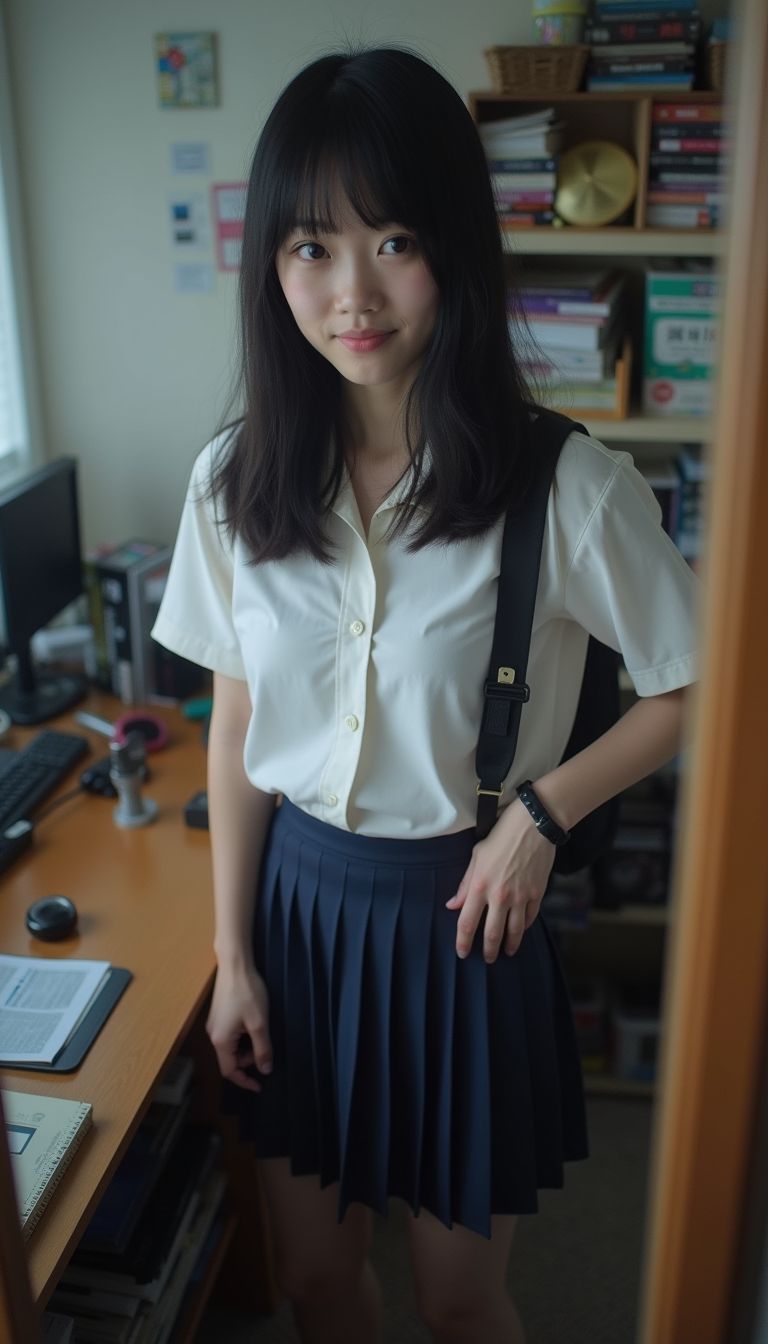 今日の自撮り