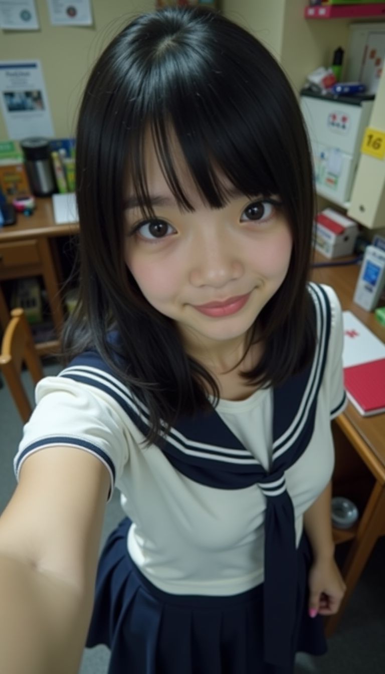 今日の自撮り