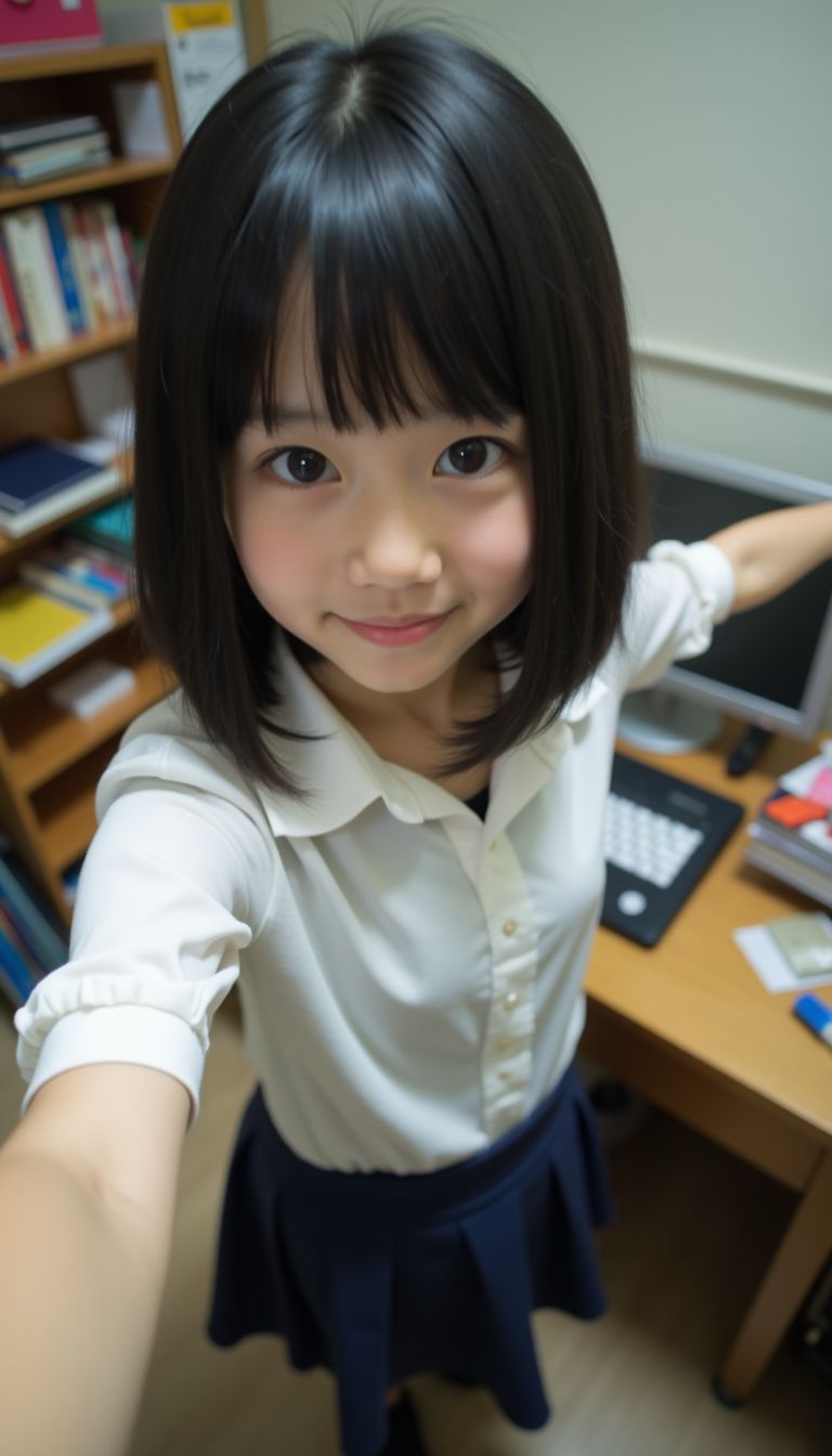 今日の自撮り