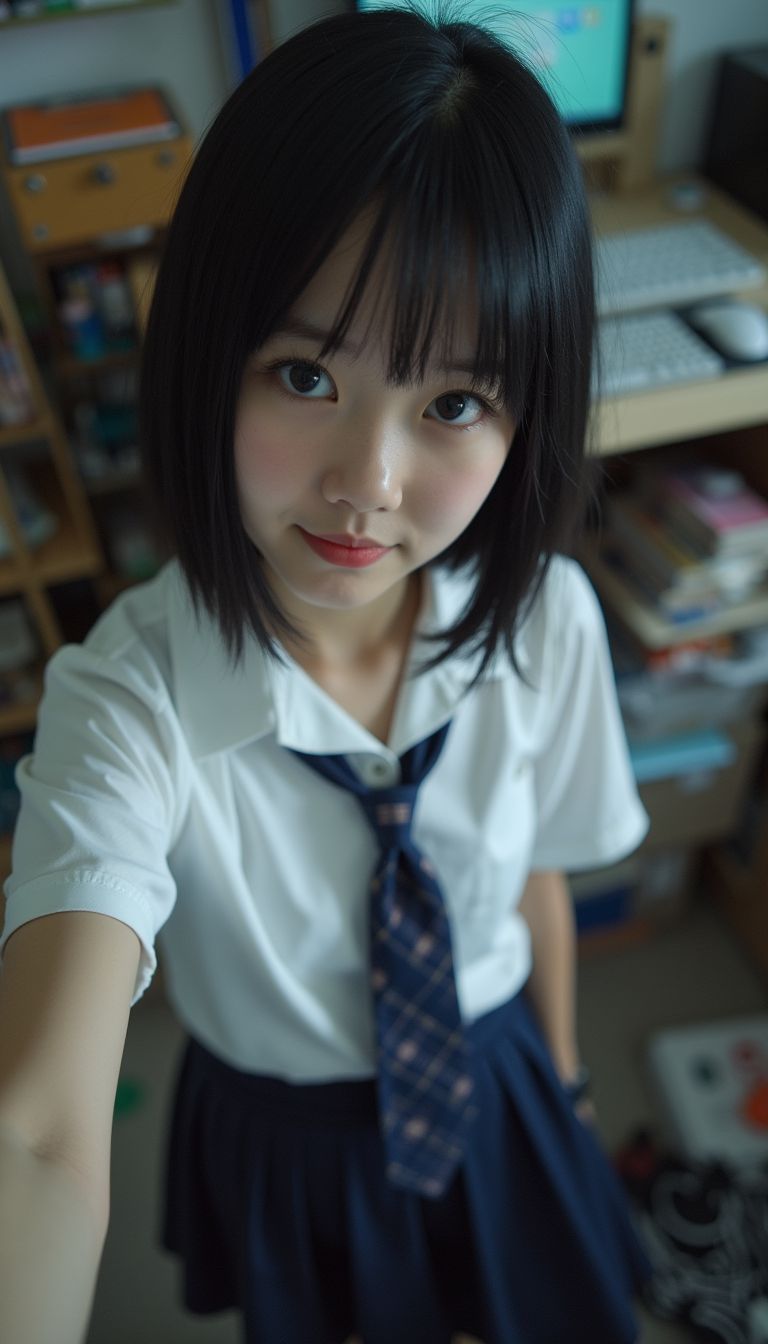 今日の自撮り