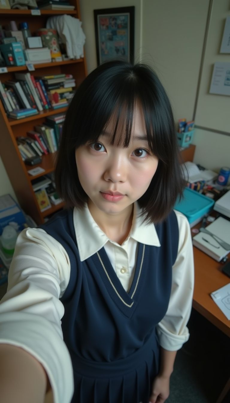 今日の自撮り