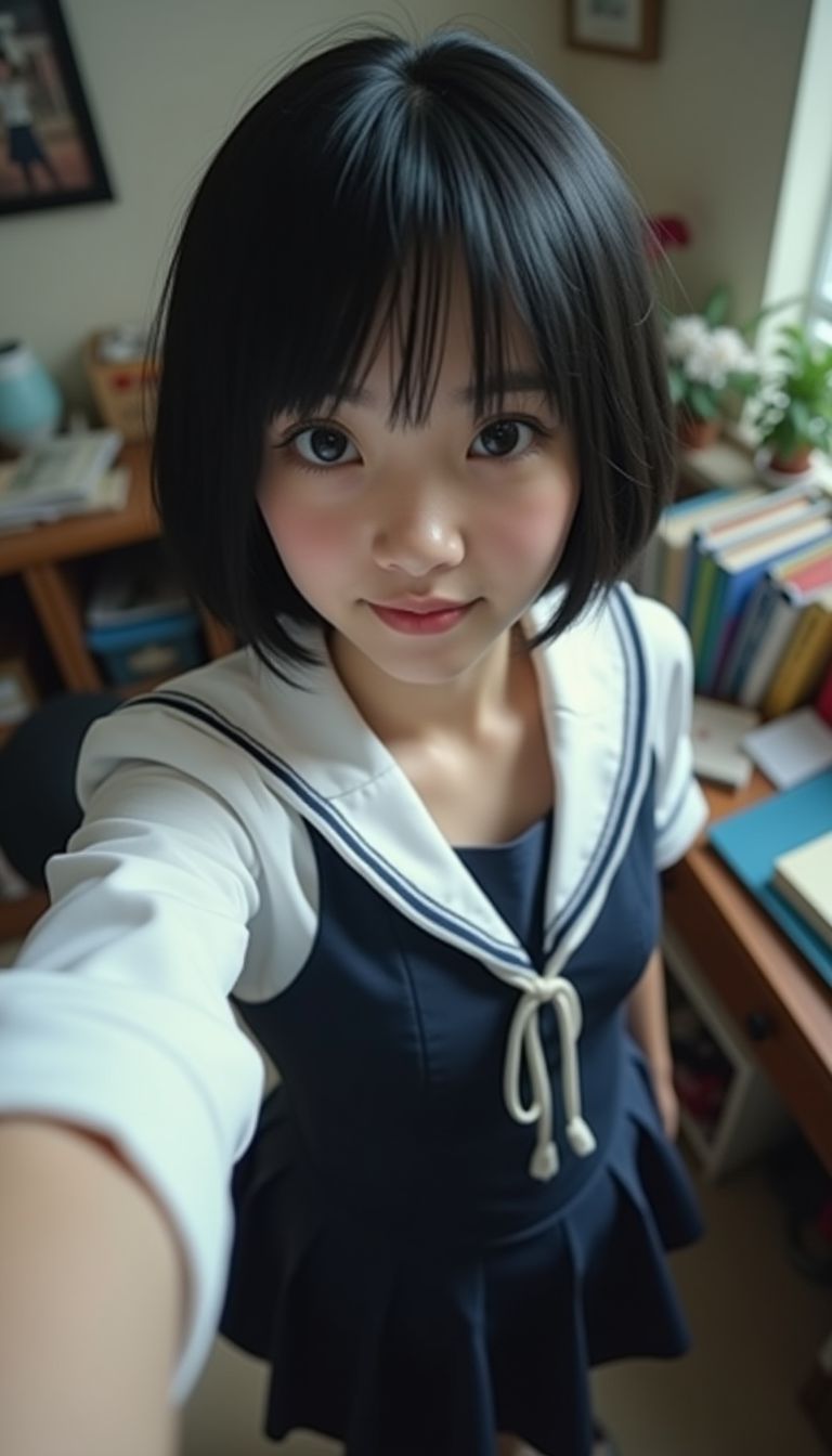 今日の自撮り