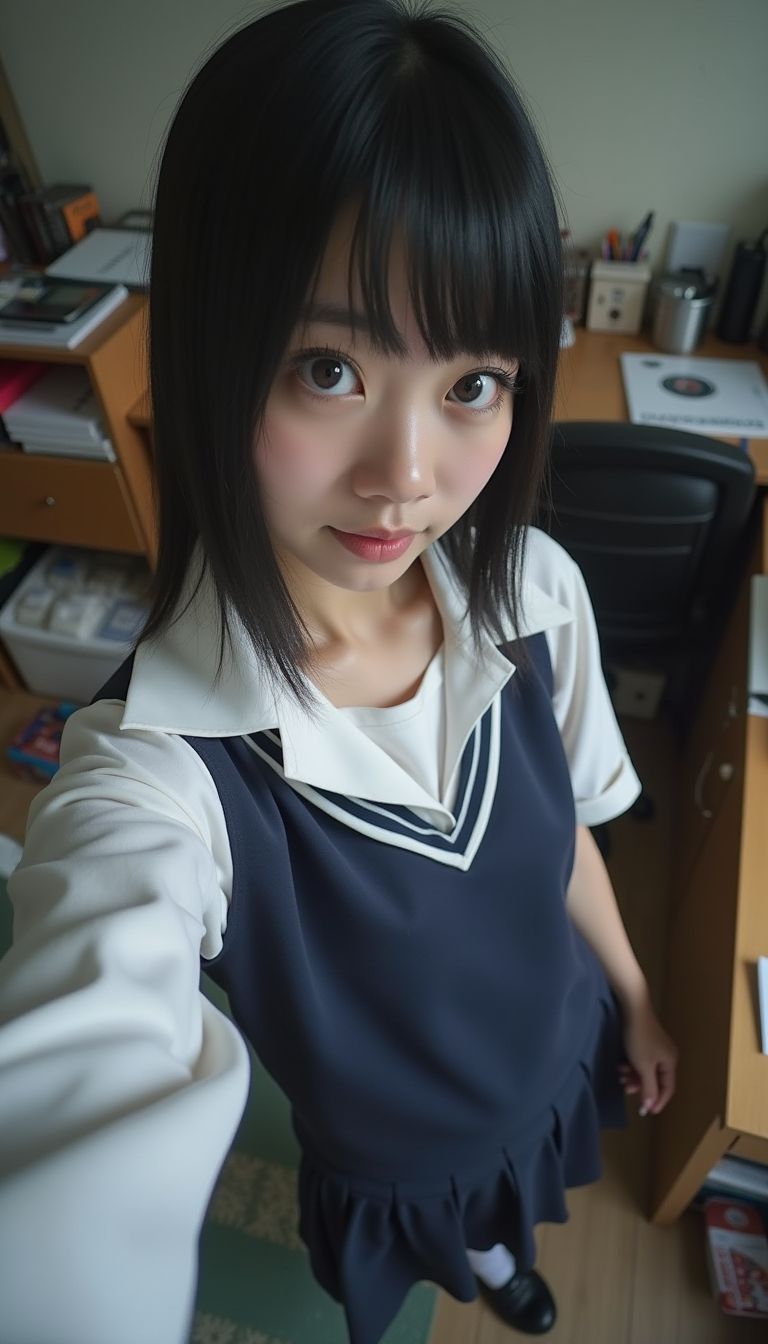 今日の自撮り