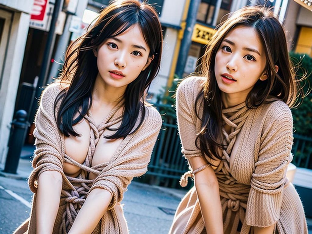 美少女緊縛画像　神奈川県　小田原市　2024年08月11日　美少女緊縛　調教　画像