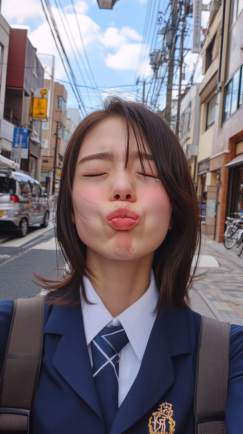 キス顔画像　青森県　十和田市　2025年01月09日　キス顔　画像