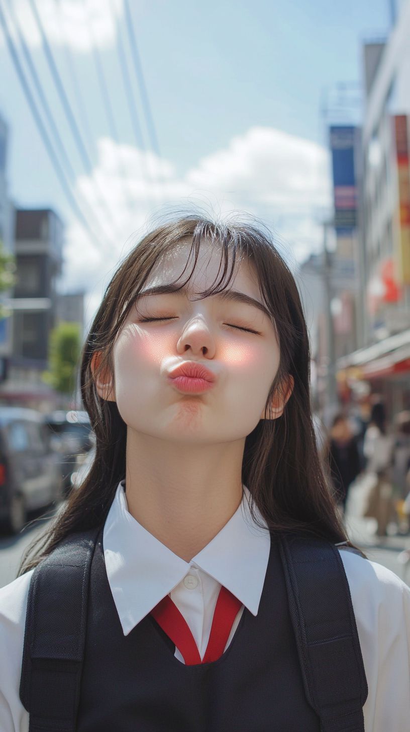 キス顔画像　東京都　江東区　2025年04月13日　キス顔　画像