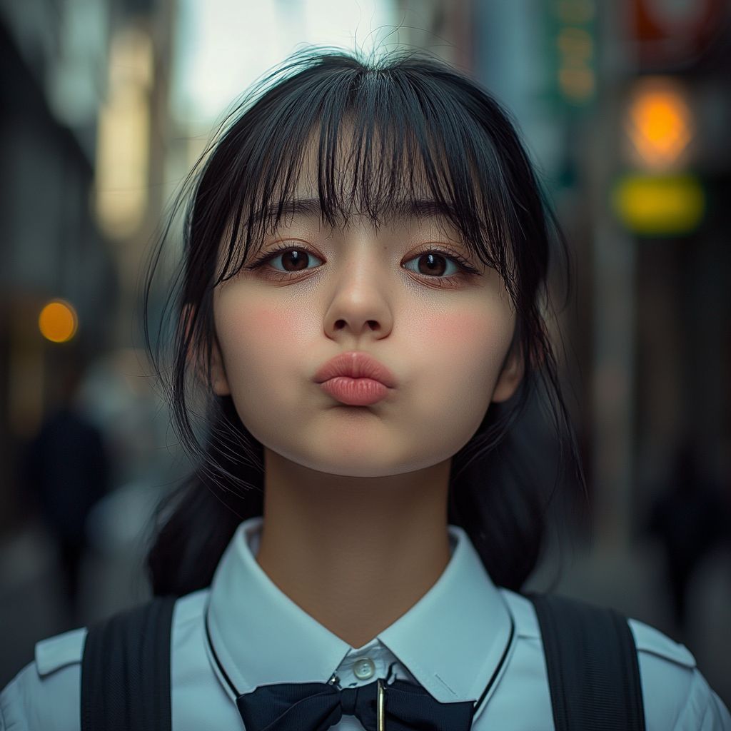 キス顔画像　福岡県　久留米市　2025年04月19日　ディープキス　画像