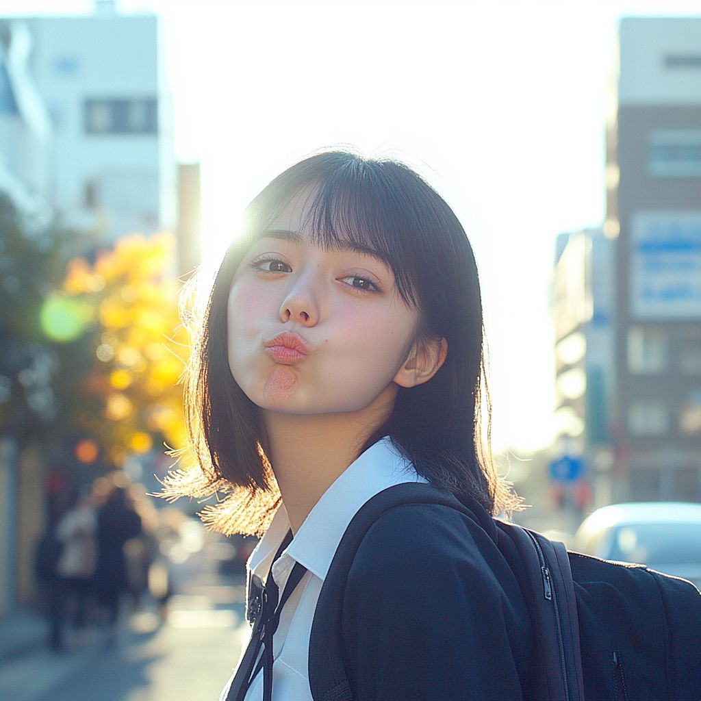 キス顔画像　東京都　港区　2025年04月21日　キス顔　画像