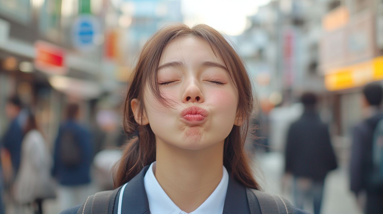 キス顔画像　福岡県　大牟田市　2025年06月23日　ディープキス　画像