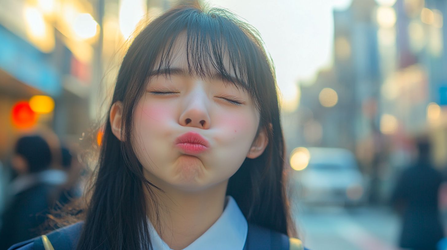 キス顔画像　愛知県　豊田市　2025年07月17日　キス顔　画像