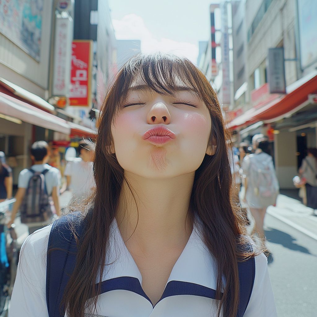 キス顔画像　埼玉県　春日部市　2025年08月16日　キス顔　画像