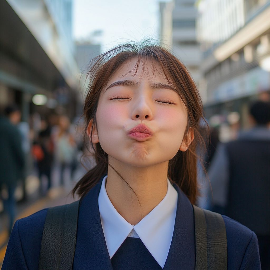 キス顔画像　東京都　武蔵野市　2025年08月22日　キス顔　画像