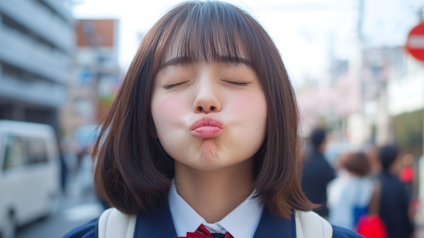 キス顔画像　福岡県　大野城市　2025年09月06日　キス顔　画像