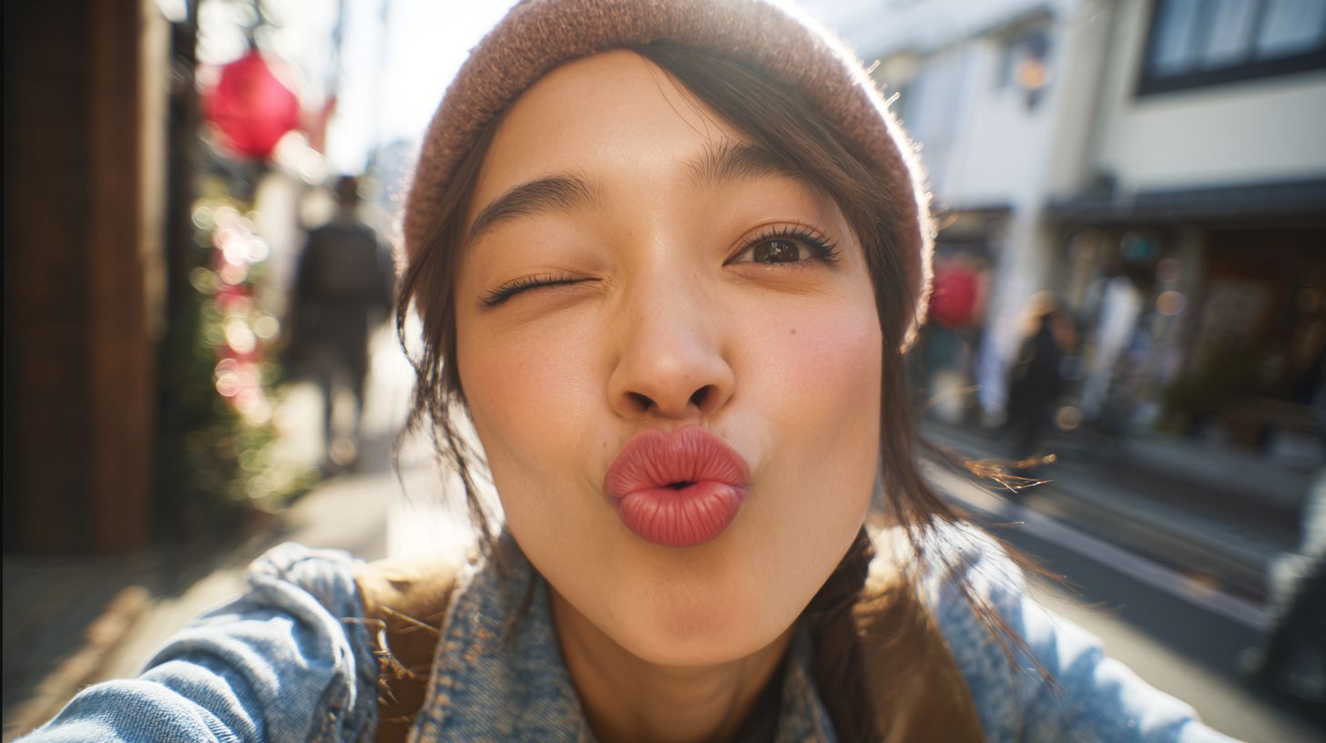 ディープキス画像　群馬県　伊勢崎市　2026年02月14日　キス顔　画像