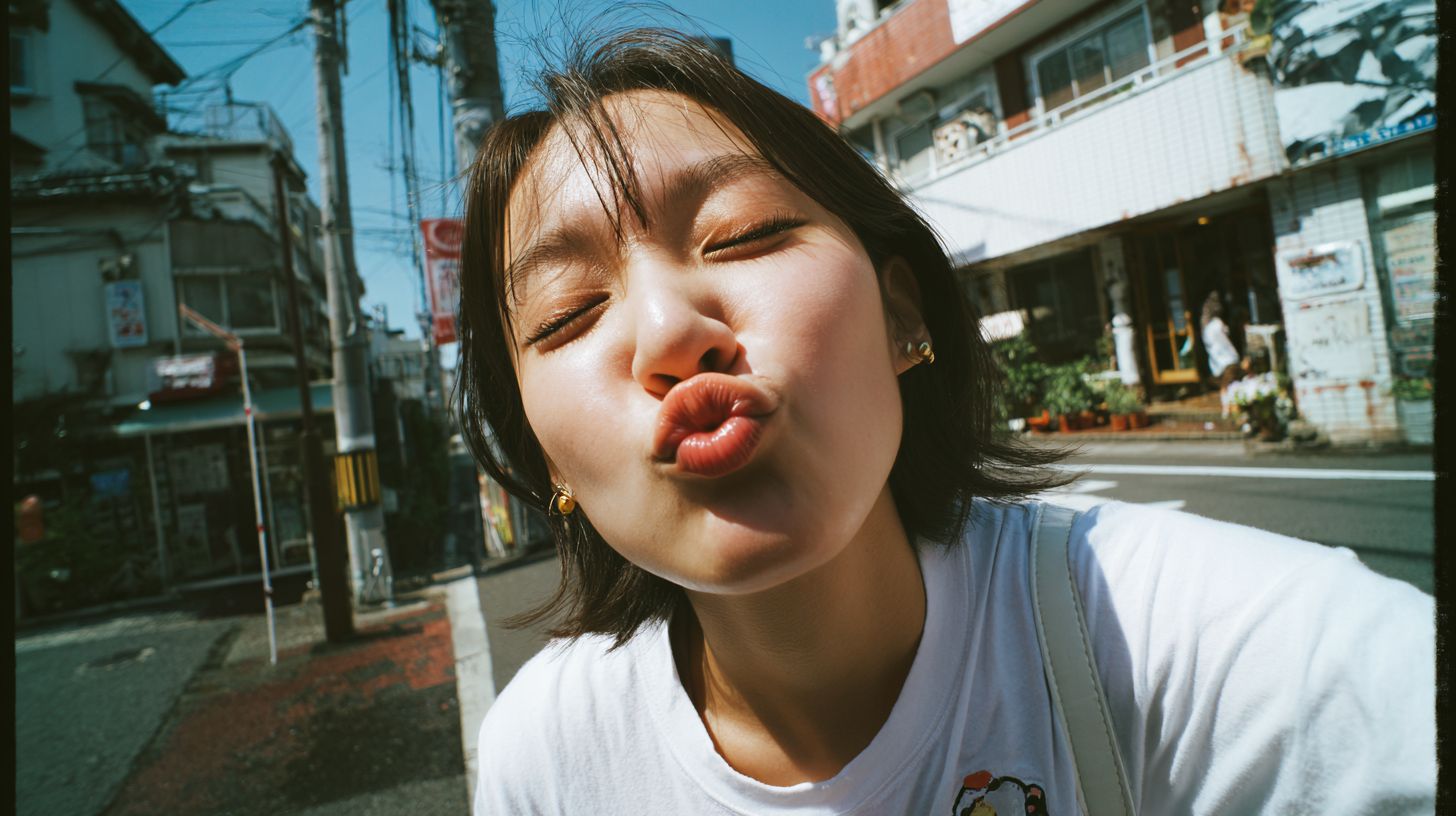 キス顔画像　東京都　小金井市　2026年02月19日　ディープキス　画像